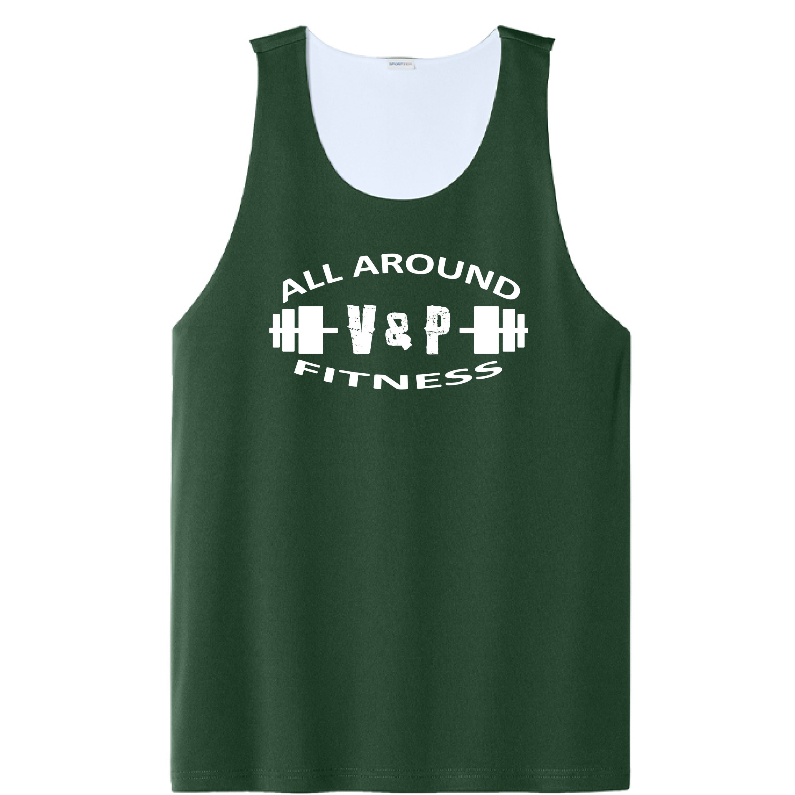 Forest Green/ White - FRONT
