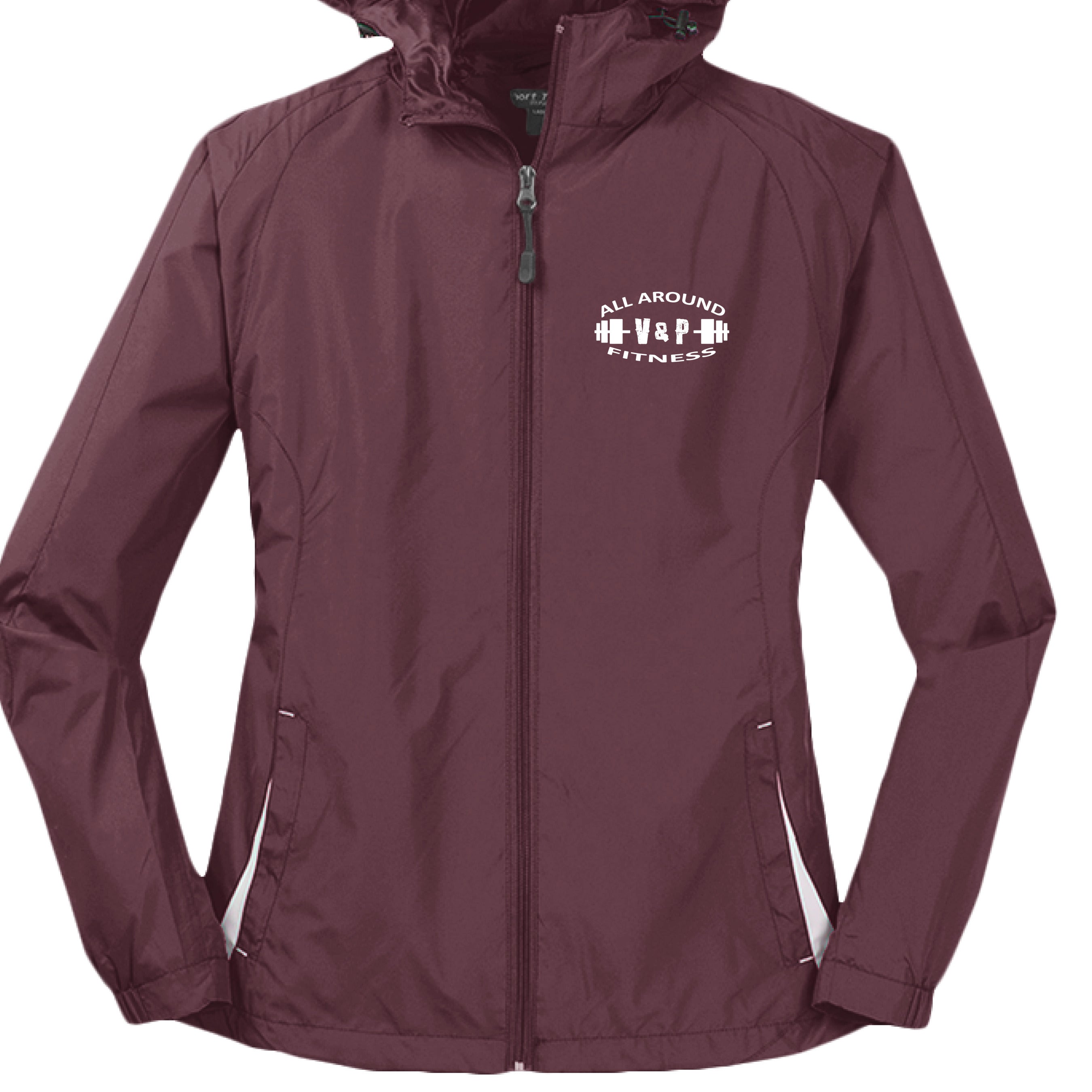 Maroon/ White - FRONT